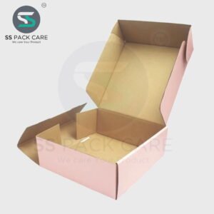 Printed E Flute Corrugated Box - SS Pack Care